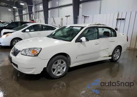 2006 Chevrolet Malibu Lt z USA, uszkodzony, nr VIN 1G1ZT53896F270209